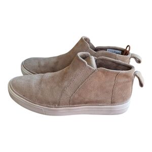 Toms Women's Tan Suede Slip-On Sneakers